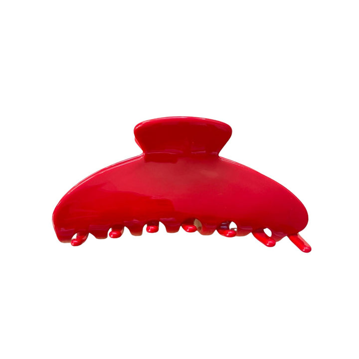 ROUNDED CLAW CLIP - HOLLY - Beyond Scrunchies