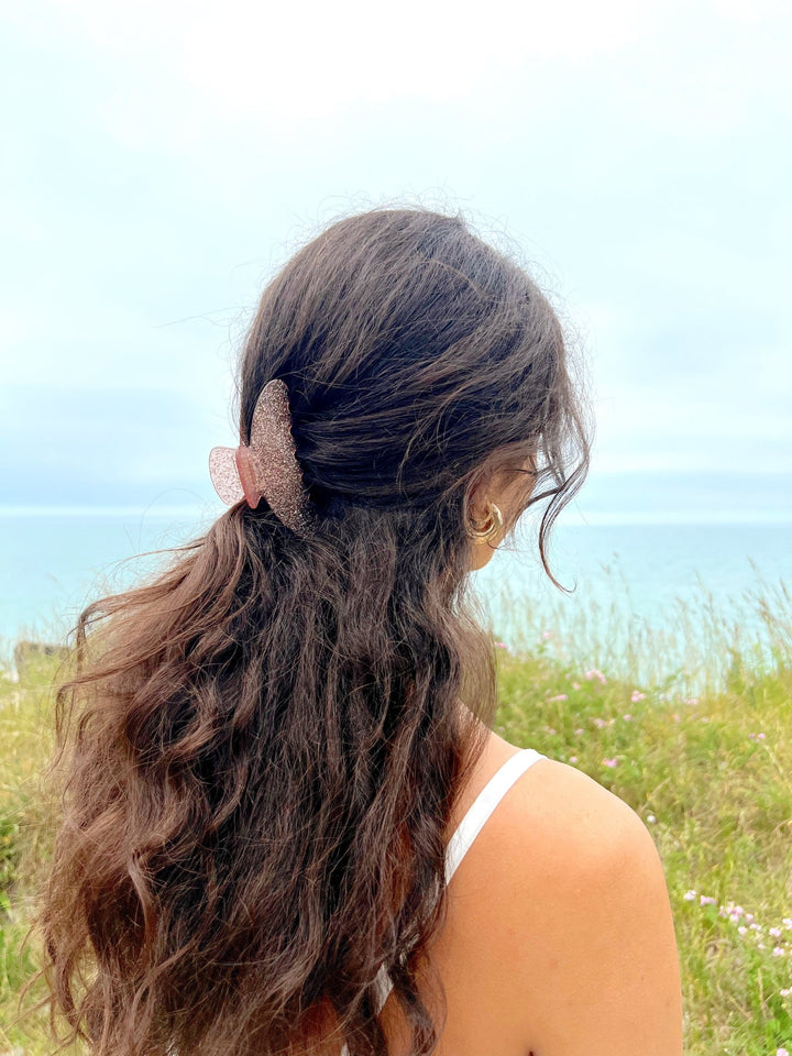 ROUNDED CLAW CLIP - MATERIAL GIRL - Beyond Scrunchies
