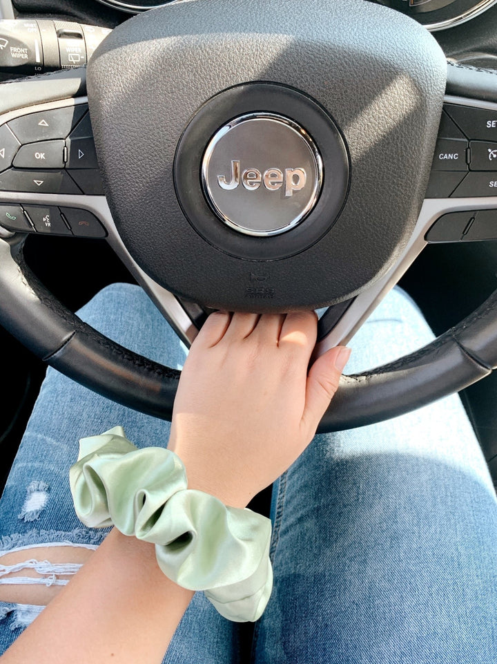 SAGE - Mulberry Silk Scrunchie - Beyond Scrunchies