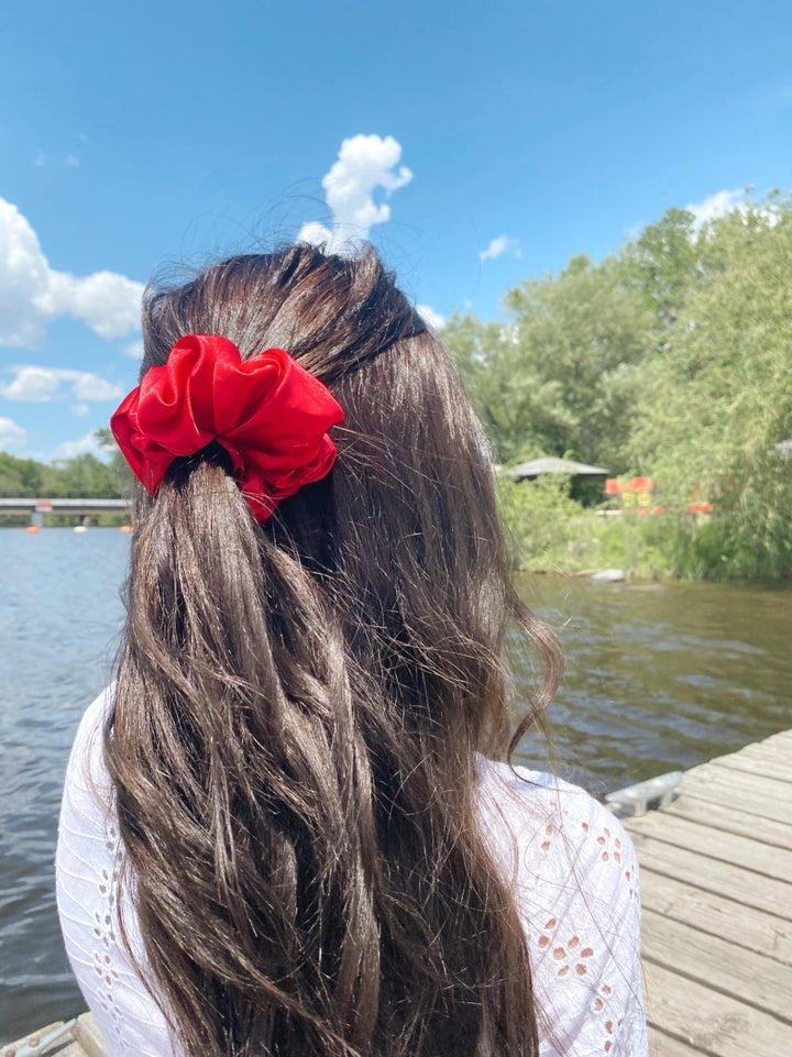SANGRIA - Mulberry Silk Scrunchie - Beyond Scrunchies