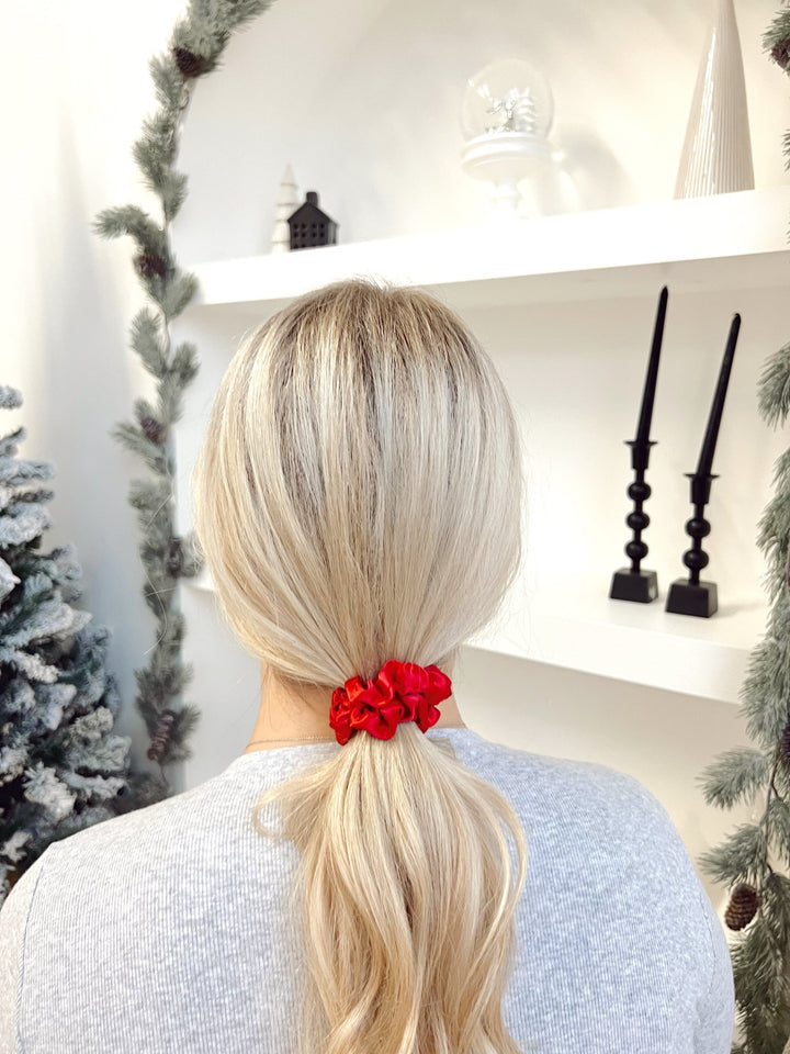 SANGRIA - Silk Skinny Scrunchie - Beyond Scrunchies
