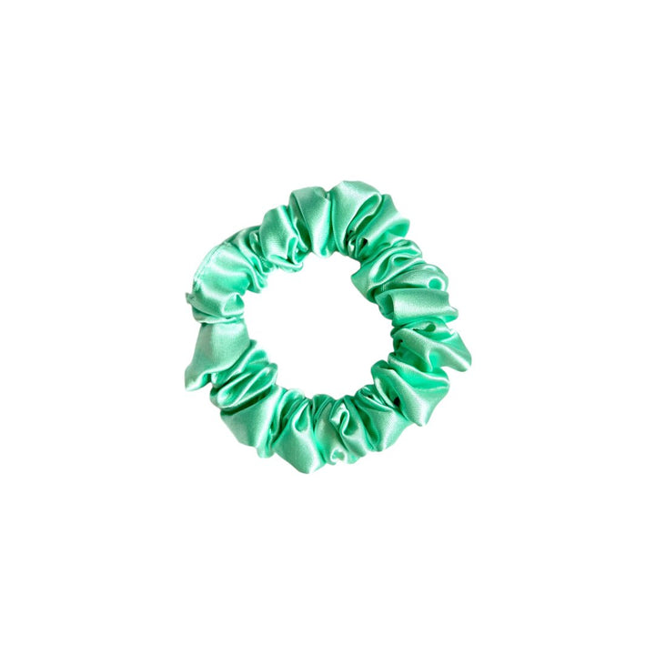 SEA FOAM - Silk Skinny Scrunchie - Beyond Scrunchies
