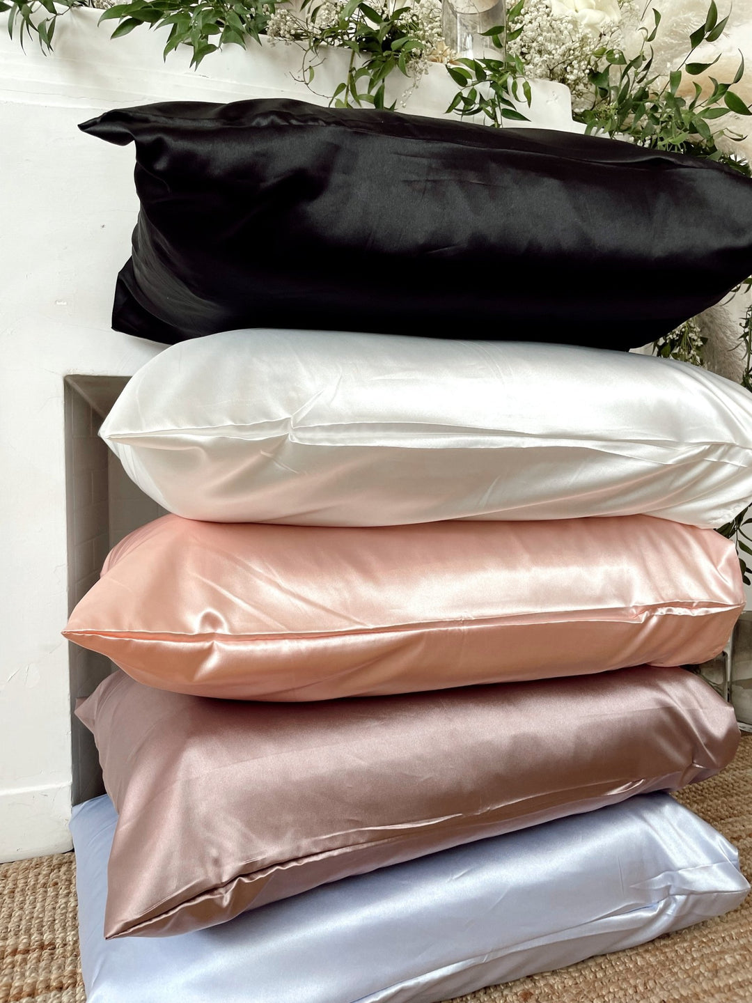 SET OF 2 SILK PILLOWCASES - Lavender - Beyond Scrunchies