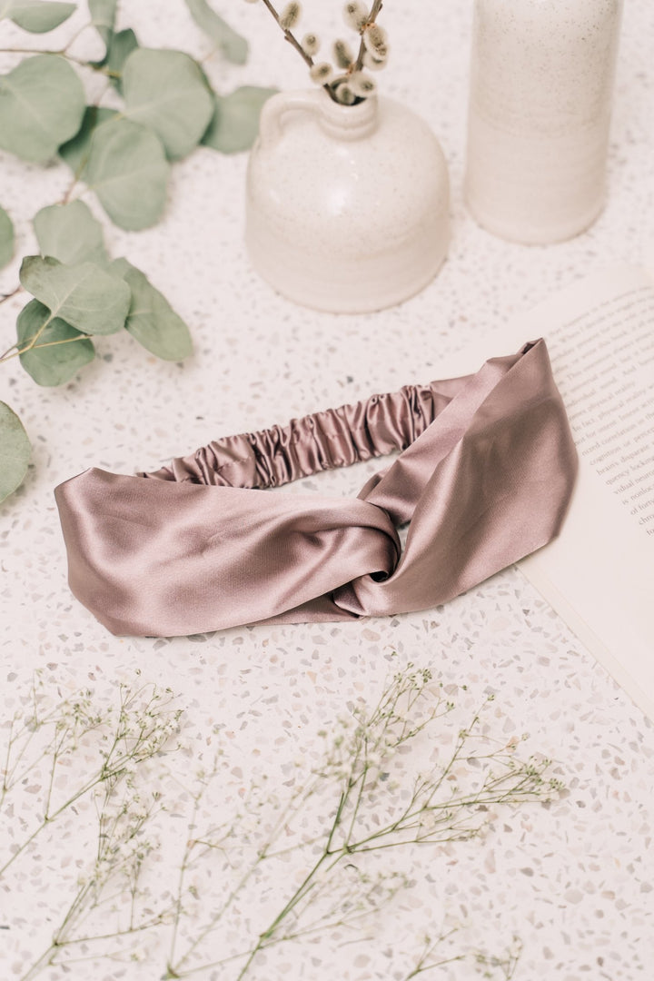 SILK HEADBAND - HAVEN - Beyond Scrunchies