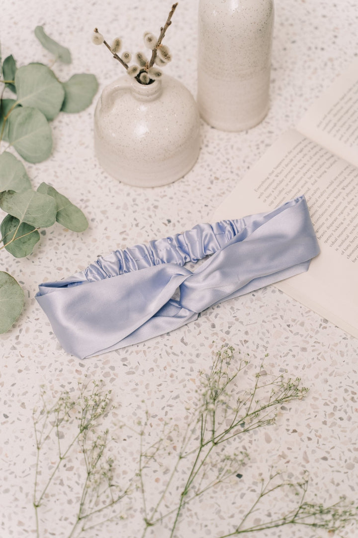 SILK HEADBAND - LAVENDER - Beyond Scrunchies