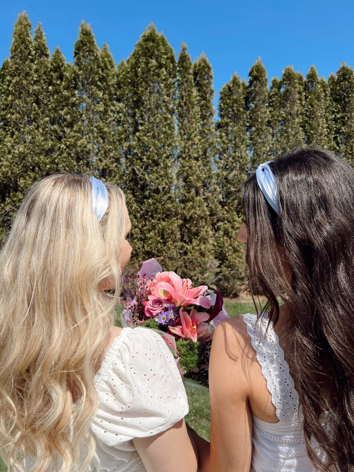 SILK HEADBAND - LAVENDER - Beyond Scrunchies