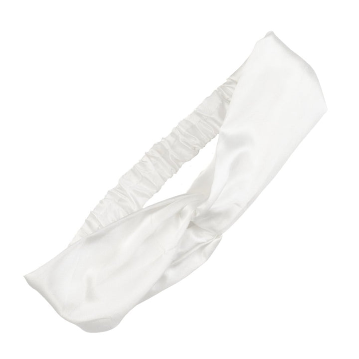 SILK HEADBAND - MILK - Beyond Scrunchies