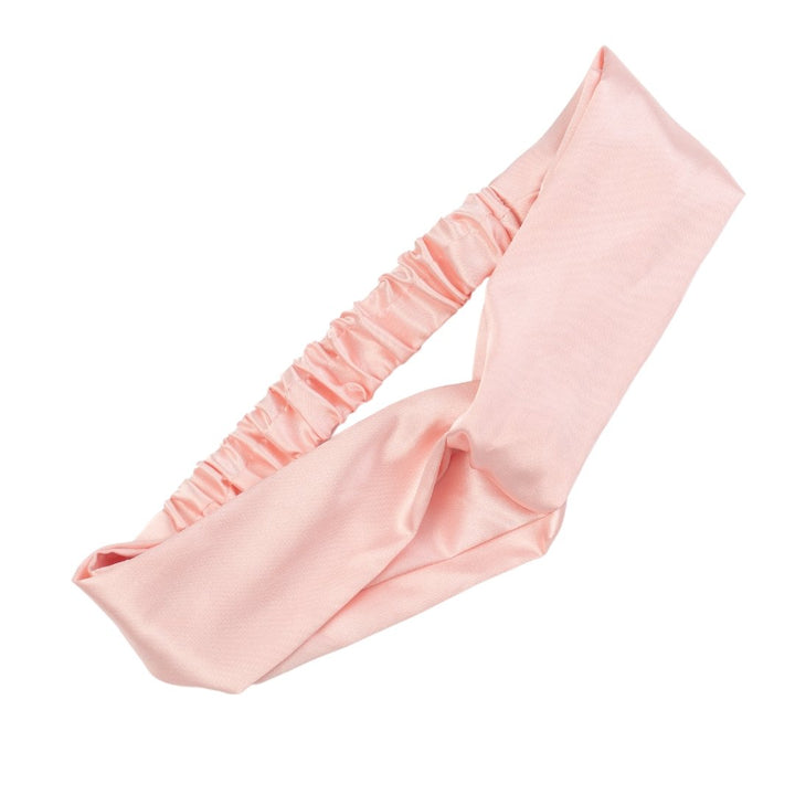 SILK HEADBAND - ROSE - Beyond Scrunchies