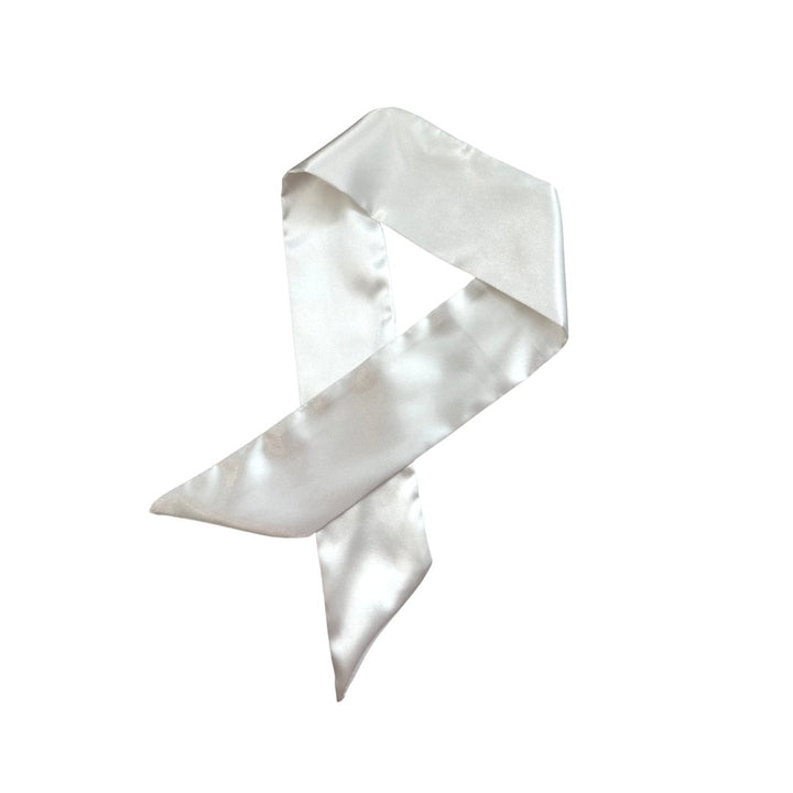 SILK SCARF - Milk - Beyond Scrunchies