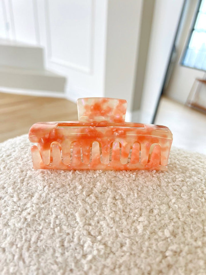 SQUARE CLAW CLIP - LOVE - Beyond Scrunchies