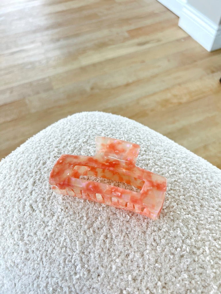 SQUARE CLAW CLIP - LOVE - Beyond Scrunchies