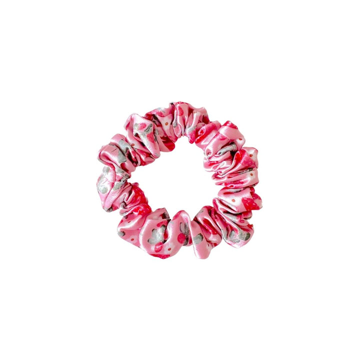 STRAWBERRY LOVER - Silk Skinny Scrunchie - Beyond Scrunchies