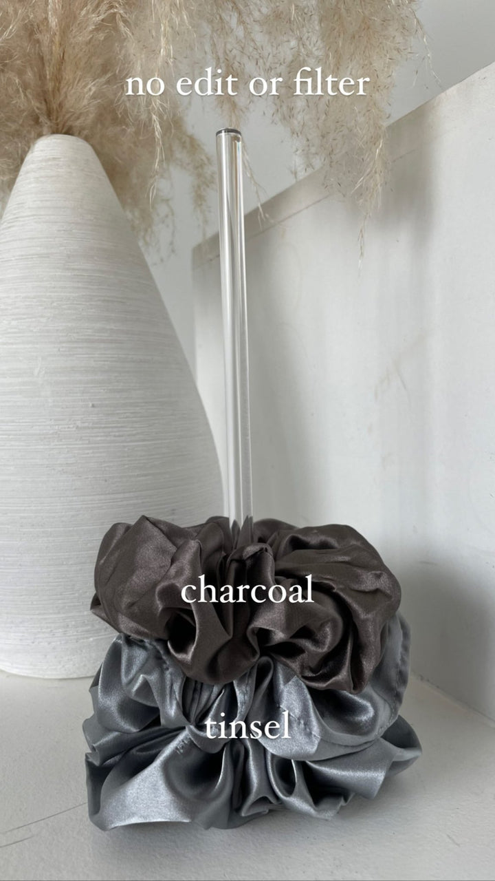 TINSEL - Mulberry Silk Scrunchie - Beyond Scrunchies
