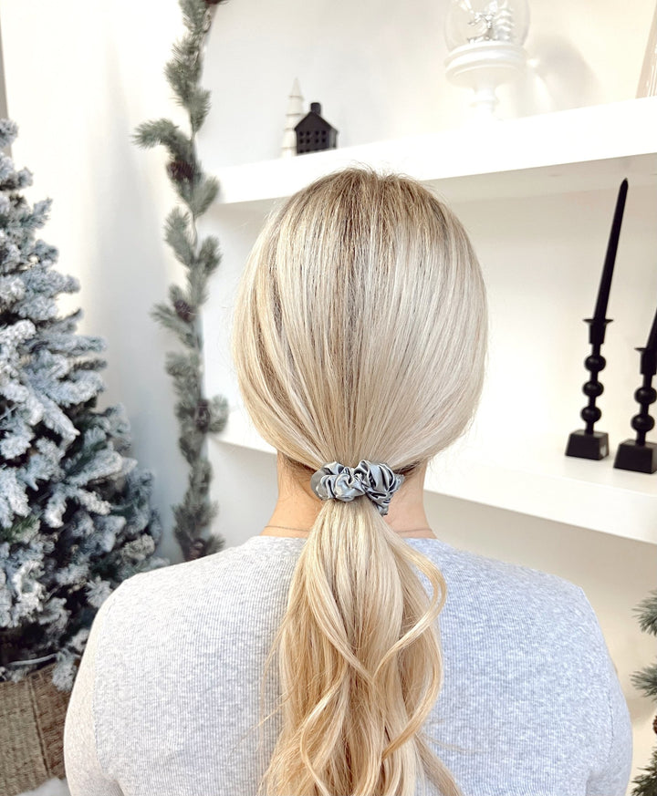 TINSEL - Silk Skinny Scrunchie - Beyond Scrunchies
