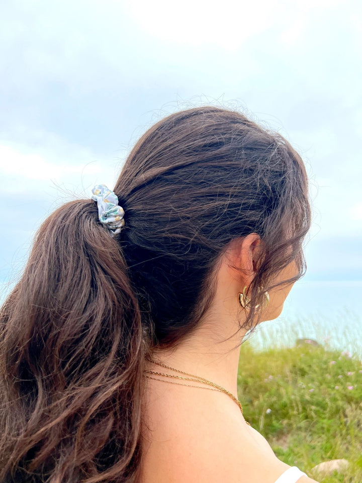 VINTAGE LEMONS - Silk Skinny Scrunchie - Beyond Scrunchies