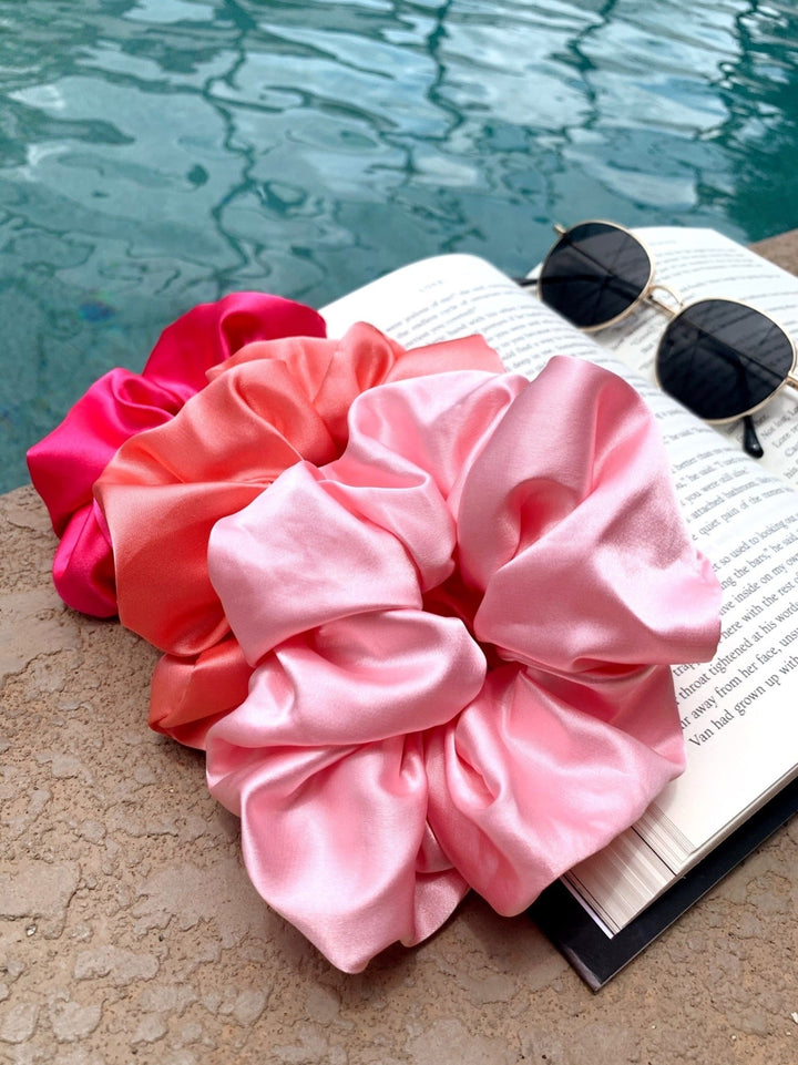 WATERMELON - Mulberry Silk Scrunchie - Beyond Scrunchies