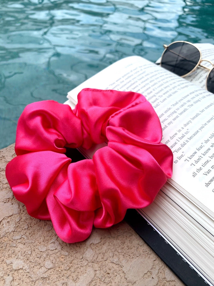 WATERMELON - Mulberry Silk Scrunchie - Beyond Scrunchies