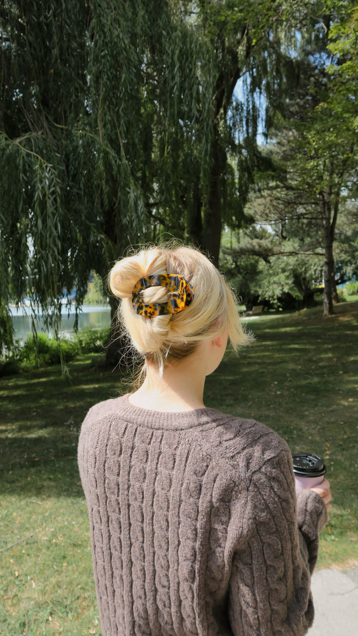 FLAT CLAW CLIP - TORTOISE