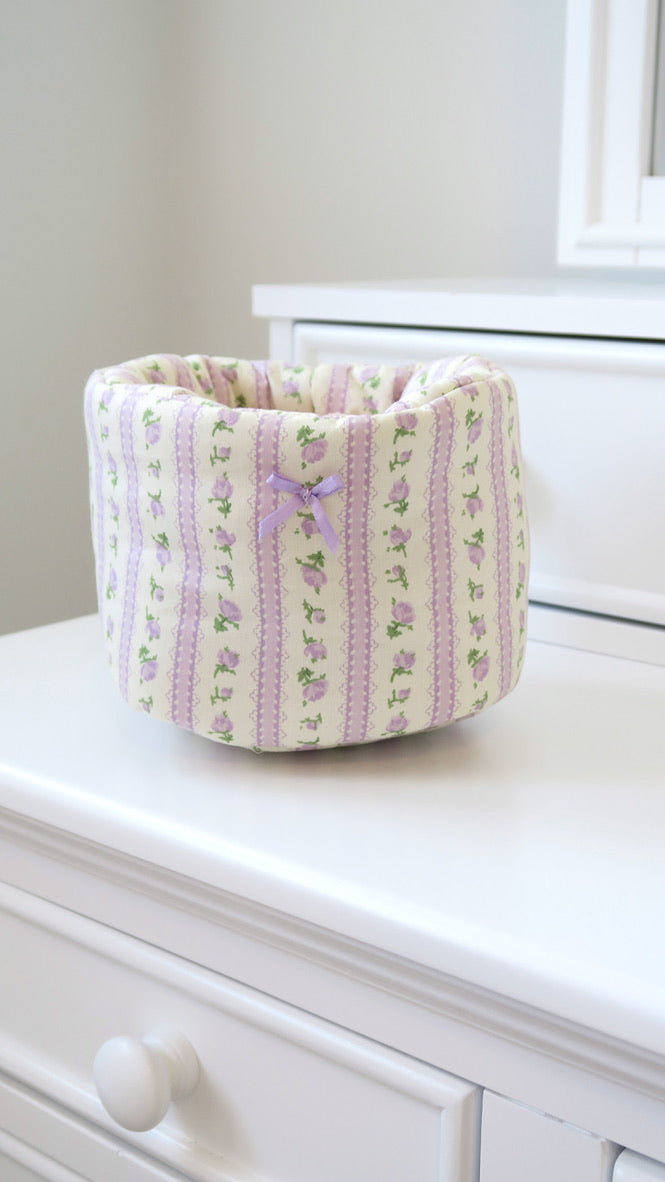 LAVENDER FIELDS PUFFS - MATCHING SET (2)