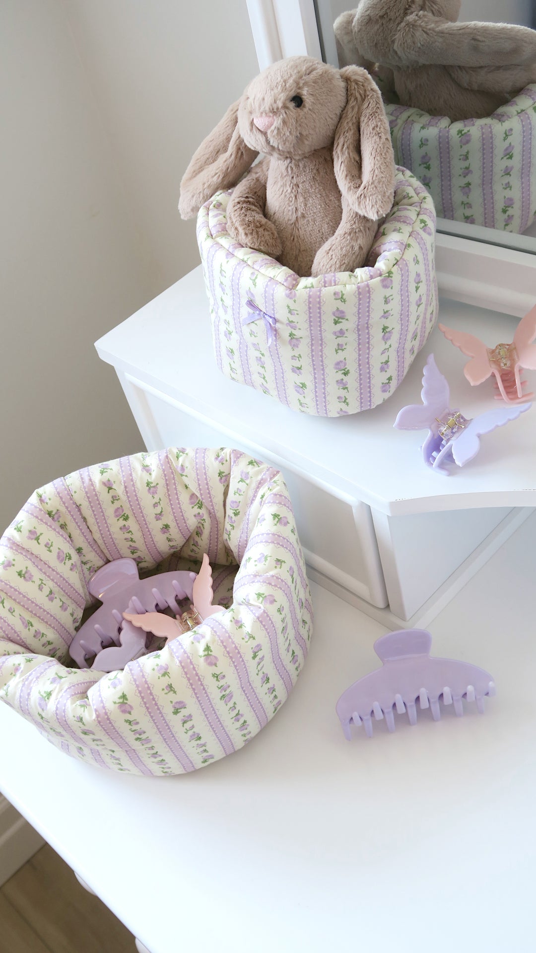 ROUNDED CLAW CLIP - LAVENDER