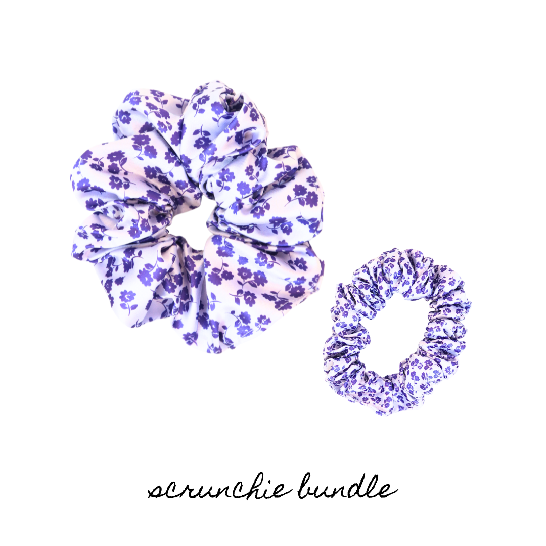 LAVENDER FIELDS - SCRUNCHIE BUNDLE (2)