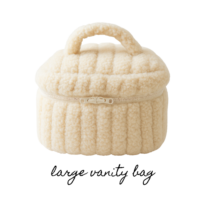 LARGE VANITY BAG - SPICED SUGAR