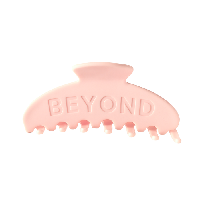 ROUNDED CLAW CLIP - PINK FROSTING