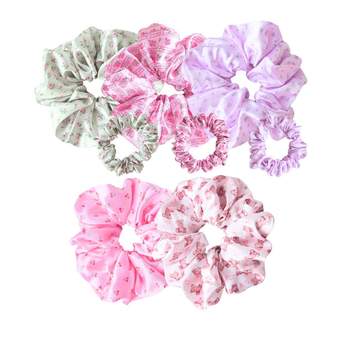 2025 VALENTINES COLLECTION SCRUNCHIE BUNDLE - 8 ITEMS - Beyond Scrunchies