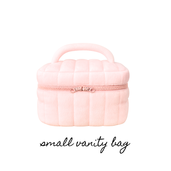 SMALL VANITY BAG - BIRTHDAY PINK