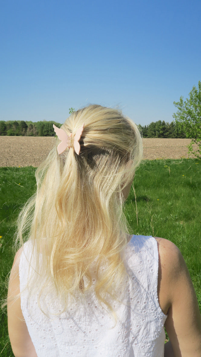 BUTTERFLY CLIP - PINK