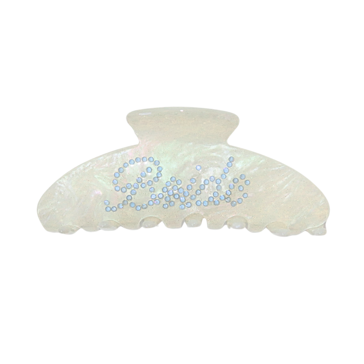 ROUNDED CLAW CLIP - BRIDE