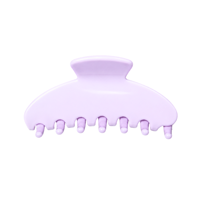 ROUNDED CLAW CLIP - LAVENDER