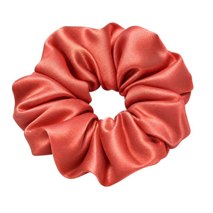 AMBER - Mulberry Silk Scrunchie