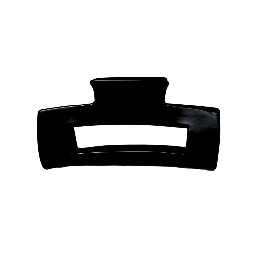 SQUARE CLAW CLIP - OBSIDIAN