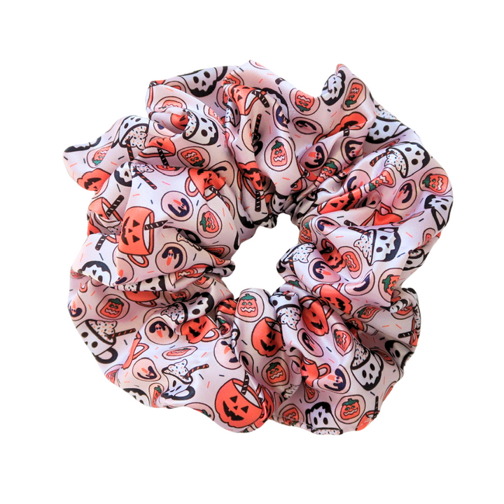 SWEET TREATS - Printed Silk Scrunchie