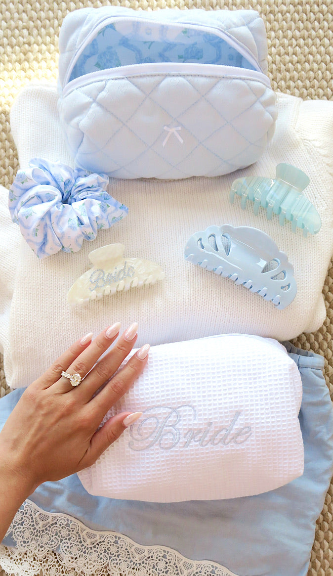ROUNDED CLAW CLIP - BRIDE