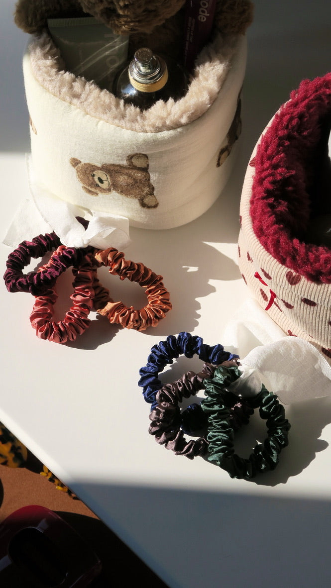 FALL '25 SCRUNCHIE & HAIR TIE BUNDLE (8)