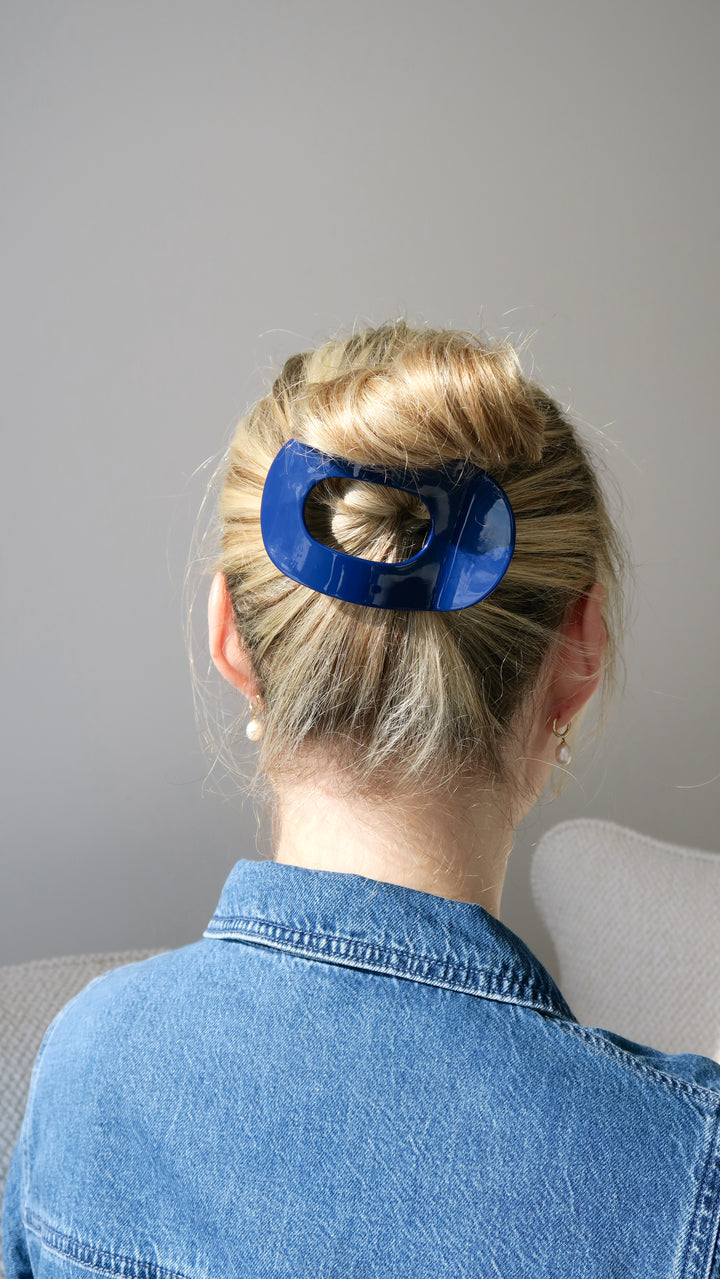 FLAT CLAW CLIP - NAVY