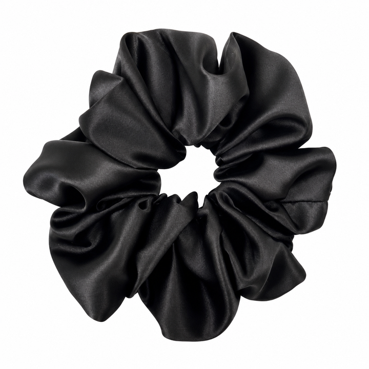 ONYX - Mulberry Silk Scrunchie