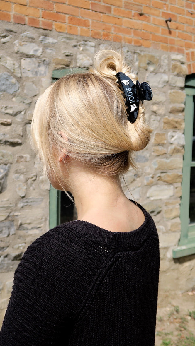 ROUNDED CLAW CLIP - BOO!