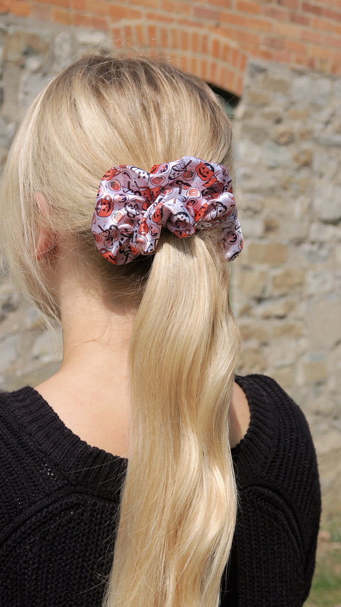 SWEET TREATS - Printed Silk Scrunchie