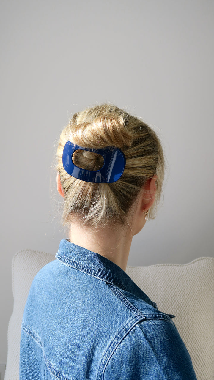 FLAT CLAW CLIP - NAVY
