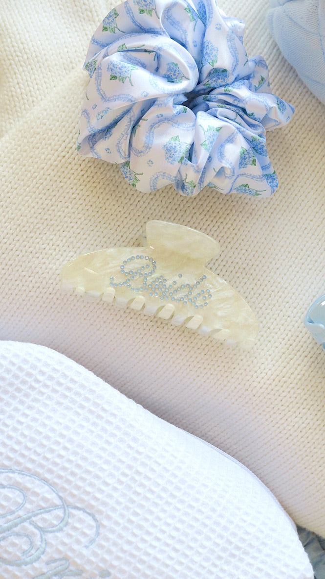 ROUNDED CLAW CLIP - BRIDE