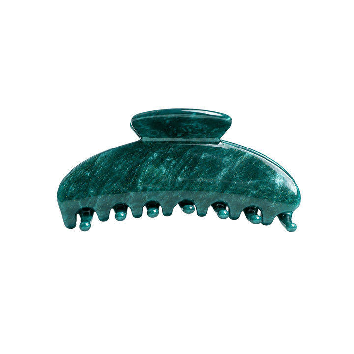 ROUNDED CLAW CLIP - GREEN CRUSH