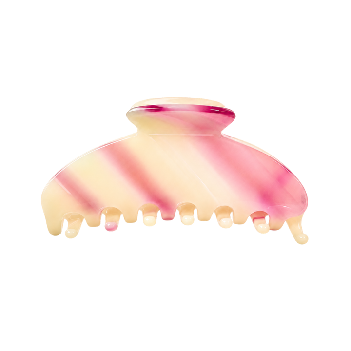 ROUNDED CLAW CLIP - CHERRY BLOSSOM