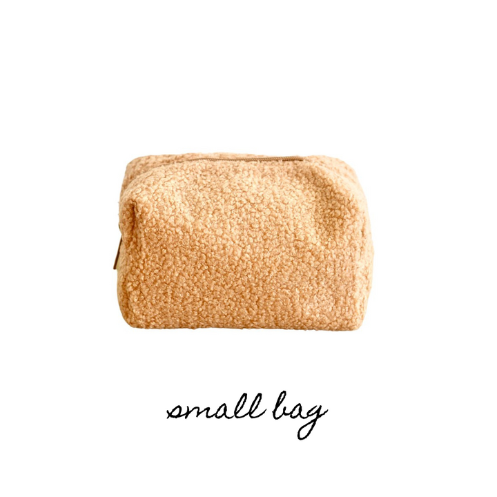 SMALL MAKEUP BAG - TEDDY
