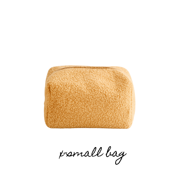 SMALL MAKEUP BAG - TEDDY