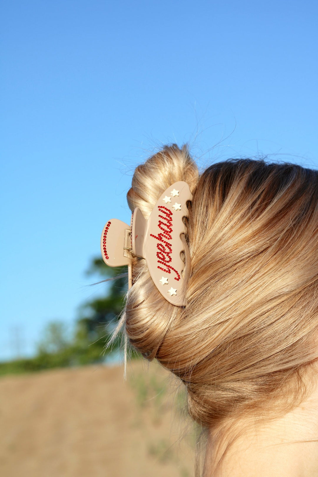 ROUNDED CLAW CLIP - YEEHAW! - Beyond Scrunchies