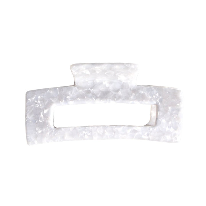 SQUARE CLAW CLIP - Opal - Beyond Scrunchies