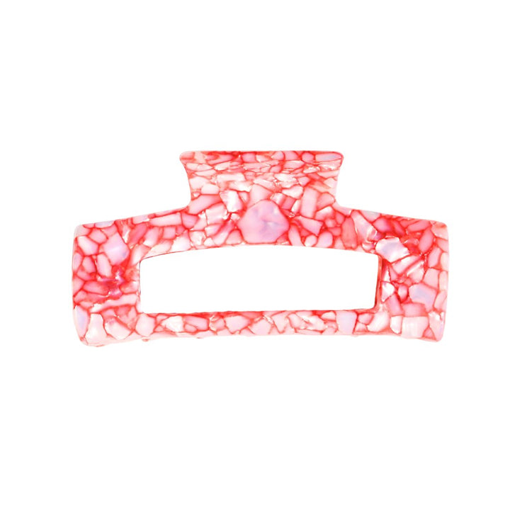 SQUARE CLAW CLIP - VALENTINE - Beyond Scrunchies